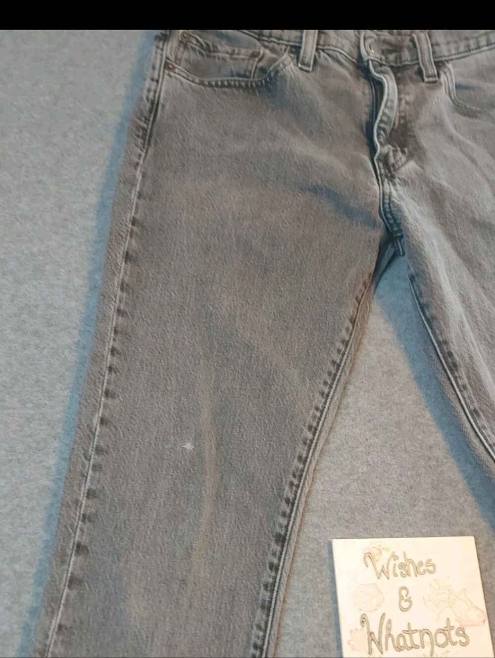 Levi's Lot 511 Jeans 32/34 Dark Wash Slim Fit Premium Denim Skater Cowboy - Picture 4 of 13